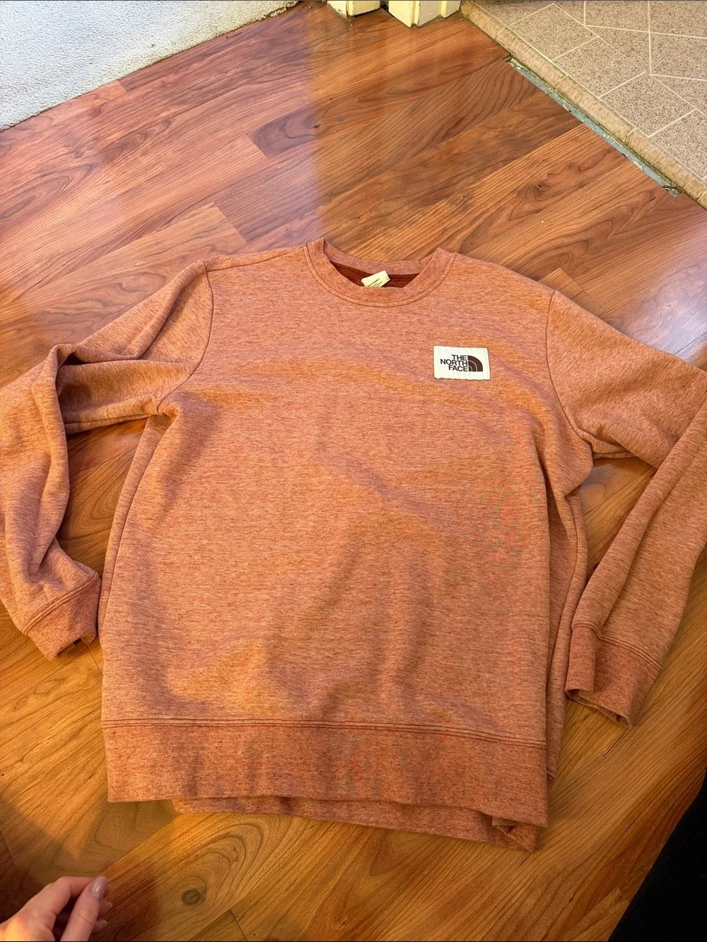 The North Face Men’s Crewneck Sweater - Rust Heather